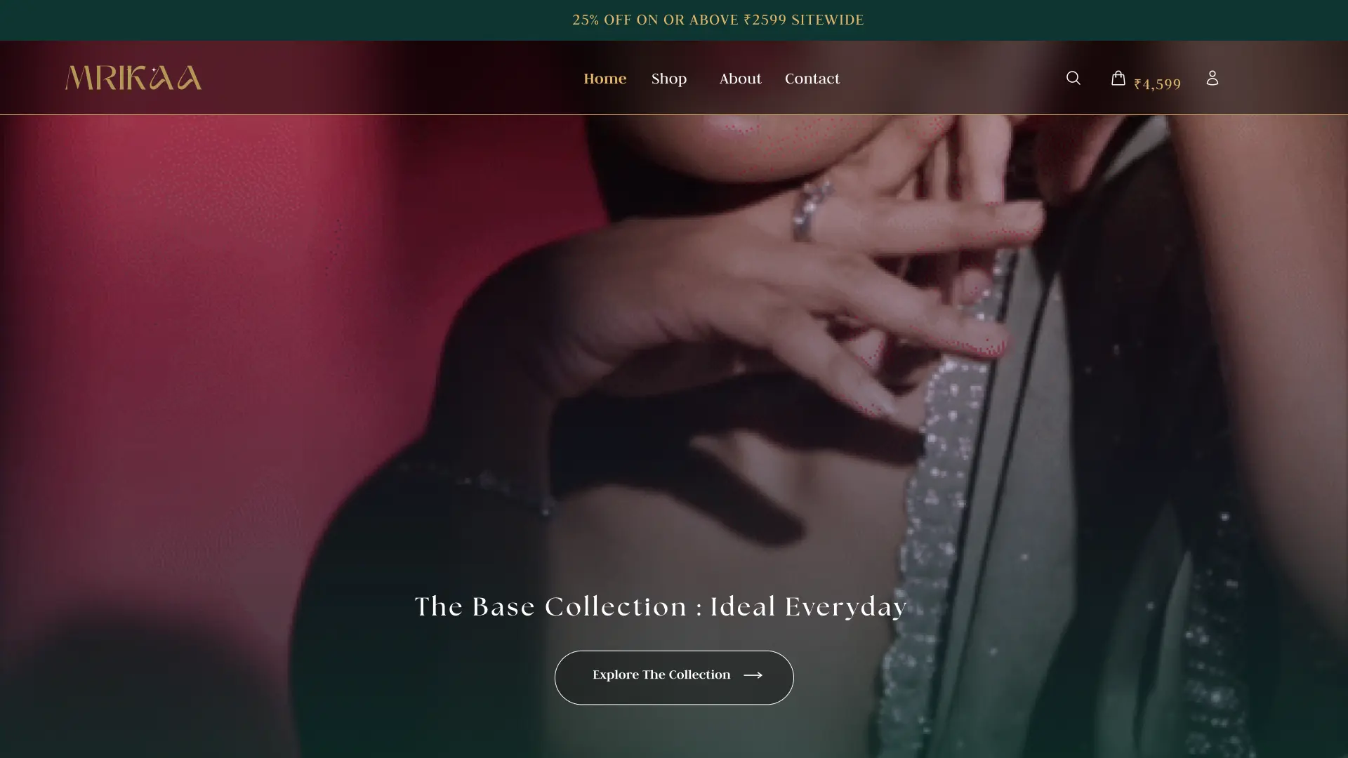 Garment E-Commerce Website